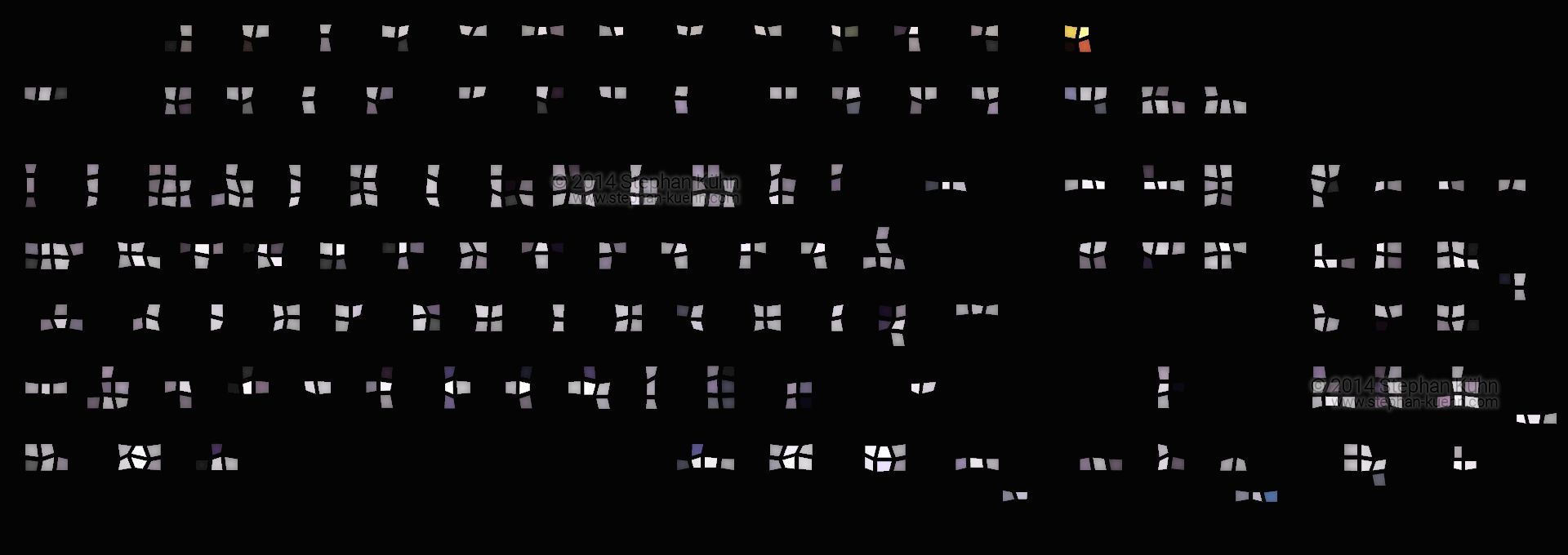 Extraterrestrische Tastatur Keyboard 1 copyright &copy; 2014 Stephan Kuehn