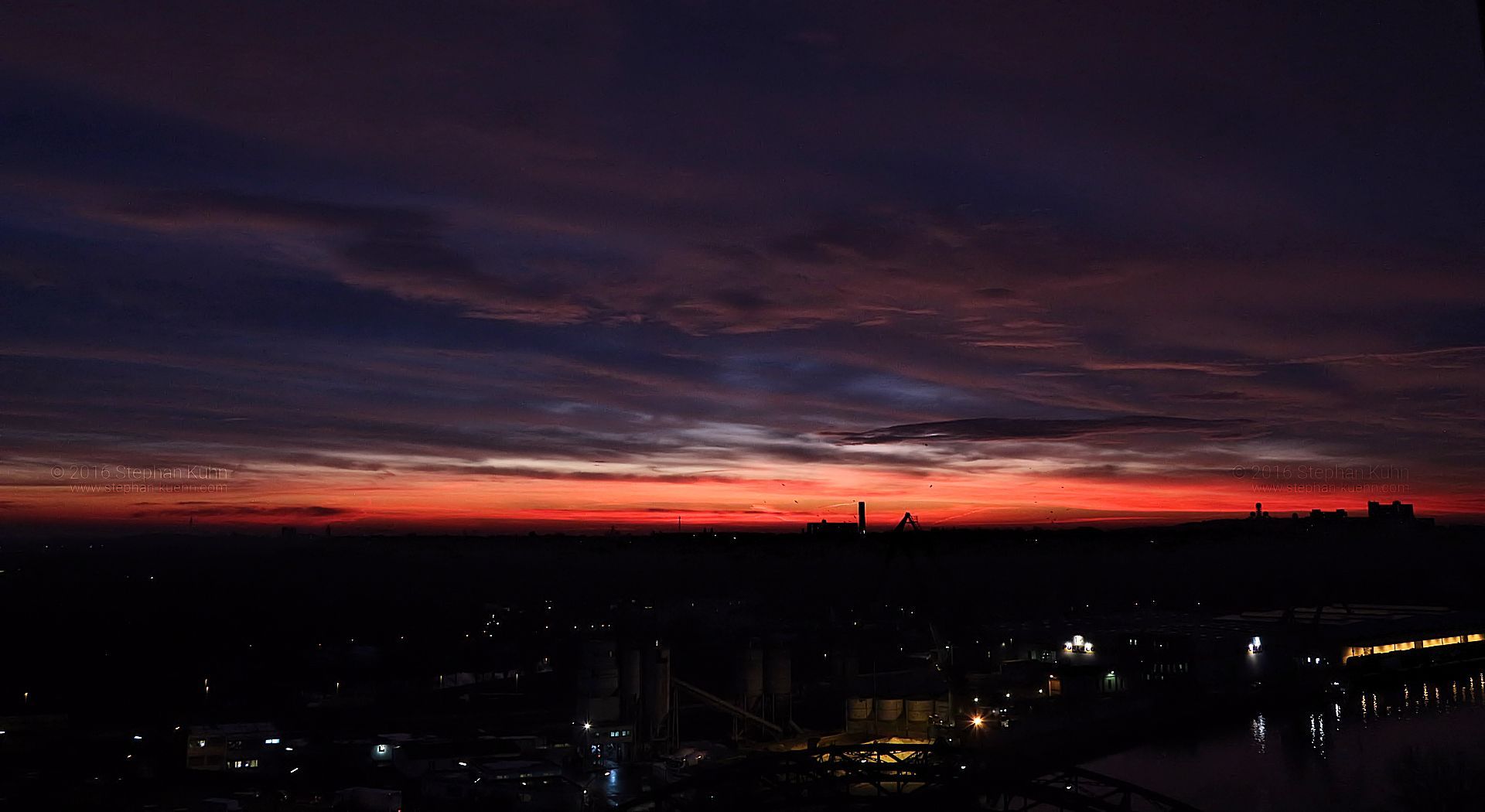 Morgenrot Berlin copyright &copy; 2016 Stephan Kuehn